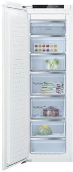 ARDEBO.de Bosch GIN81ACE0 Serie 6 Einbau Gefrierschrank, Nischenhöhe 177,5 cm, 212 L, Full No Frost, Festtürtechnik, Schnellgefrieren, weiß
