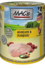 MACs Dog Hühnchen & Cranberry 400g (Menge: 6 je Bestelleinheit)