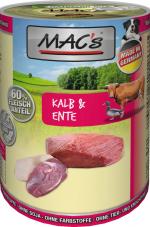 MACs Dog Kalb & Ente 400g (Menge: 6 je Bestelleinheit)