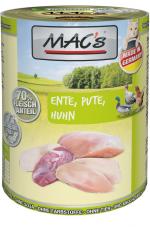 MACs Cat Ente, Pute & Huhn 400g (Menge: 6 je Bestelleinheit)