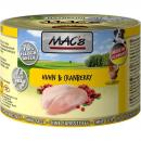 MACs Dog Hühnchen & Cranberry 200g (Menge: 6 je Bestelleinheit)