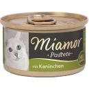 Miamor Dose Pastete Kaninchen 85 g (Menge: 12 je Bestelleinheit)