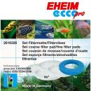 EHEIM Set 1x Vorfiltermatte und 4x Filtervlies für eccopro 130 , 200 und 300