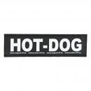 2 Julius-K9 Klettsticker HOT DOG