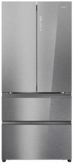 ARDEBO.de Haier HFR7819ENGC Stand Side-by-Side Kombination French Door, 83 cm breit, 504 L, NoFrost, Humidity Zone, Urlaubsfunktion, iconic glass Edelstahl