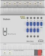ARDEBO.de Theben DM 4 DALI KNX Dimmaktor 4-fach, KNX TP, Data Secure 4940300