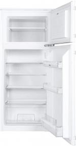 ARDEBO.de Amica EDTS 372 901 Einbau-Kühl-/Gefrierkombination, Nischenhöhe: 122 cm, 170 L, Schlepptür-Technik, elektronische Steuerung, Tür-Offen-Alarm, Inverter Kompressor, weiß (1195112)