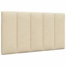 Kopfteil-Kissen Creme 90 cm Stoff