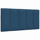 Kopfteil-Kissen Blau 100 cm Stoff