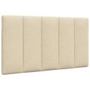 Kopfteil-Kissen Creme 80 cm Stoff