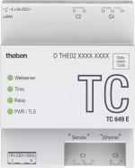 ARDEBO.de Theben TC 649 E Digitale Zeitschaltuhr 4 Kanäle, REG/DIN-Schiene/Hutschiene, Digitale LAN-Steuerbox, Astro-Zeitschaltuhr, interner Webserver, Jahresprogramm, Astroprogramm, über LAN und Smartphone steuerbar, je Kanal 3 Sonderprogramme: Schaltpro
