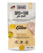 MACs Cat Pouch Kitten Huhn & Ei 100g (Menge: 12 je Bestelleinheit)