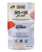 MACs Cat Pouch Kitten Rind & Geflügel 100g (Menge: 12 je Bestelleinheit)