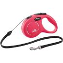 flexi Seil-Leine New Classic rot S 5 m