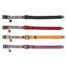 Trixie Katzenhalsband mit Adresslasche, reflekt., Nylon