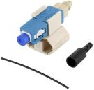 ARDEBO.de Metz Connect OpDAT FASTTM Hybrid Steckerbausatz SC APC OS2 100 Stück für Adern Ø 0,25 + 0,9 mm inkl. Cleaver-Set und Faser-Guide (1509QAEO0010-E)