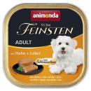 Animonda Dog vom Feinsten Adult Schlemmerkern mit Huhn & Leber 150g (Menge: 22 je Bestelleinheit)