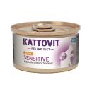 Kattovit Dose Feline Diet Sensitive Hypoallergene Schonkost (D-Rezeptur) 85g (Menge: 12 je Bestelleinheit)