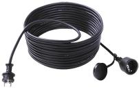 ARDEBO.de Bachmann H05RR-F 3G1,5 Verlängerung, 25 m, schwarz (343.177)