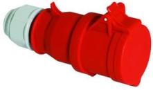 ARDEBO.de Bals  CEE Kupplung, 16A, 4-polig, 6h, IP44, 400V, rot (3130)