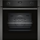 ARDEBO.de Neff B1ACE2AG3 N50 A+ Einbaubackofen, 59,4 cm breit, 71 L, Kindersicherung, Pizzafunktion, Schnellaufheizen, 7 Heizarten, Graphite-Grey