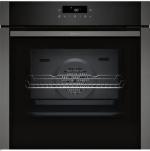 ARDEBO.de Neff B6ACJ7AG3 N50 A+ Einbaubackofen, 59,4 cm breit, 71 L, Pyrolyse, 7 Heizarten, TouchControl, Grillfunktion, Kindersicherung, Hide Tür, Air Fry, Graphite-Grey