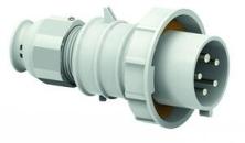 ARDEBO.de Bals 21534 Stecker mit Multi-Grip TE Kabelverschraubung, 32A, 5p, >50V, 1h, IP67, grau (21534)