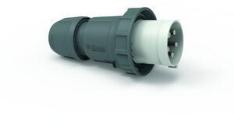 ARDEBO.de Bals 21966 Stecker für Notstromeinspeisung, mit Multi-Grip Kabelverschraubung, >50V, 5p, 1h, 125A, IP67, grau (21966)