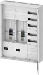 ARDEBO.de Eaton ZSD-ZZV-1100/APZ Zähler-Komplettschrank, vorverdrahtet, für 3-Punktbefestigung, bestehend aus 2x Zählerfeld / 1x Verteilerfeld inkl. APZ (191010)