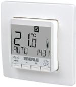 ARDEBO.de Eberle FIT 3R / weiß Unterputz-Uhrenthermostat als Raumregler, AC 230V, 1 Schließer, 10A (527810455100)