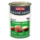 Animonda Dog GranCarno Adult mit Hirsch & Äpfeln 400g (Menge: 6 je Bestelleinheit)
