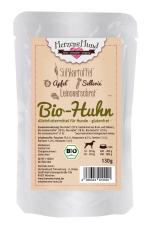 Herzenshund Bio Huhn mit Bio Gemüse 130g (Menge: 18 je Bestelleinheit)