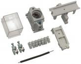 ARDEBO.de ABN BP14 Bestückungspaket 1TSG, mit Halter für SaS, DII-Element 25 A (E27) für Hutschiene