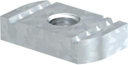 ARDEBO.de OBO Bettermann MS41SN M8 ZL Gleitmutter für Profilschiene, MS4121/4141, M8, Stahl (1147210)