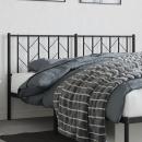 Kopfteil Metall Schwarz 160 cm