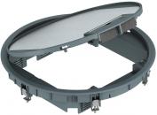 ARDEBO.de OBO Bettermann GESR9 U 7011 Geräteeinsatz für Unimontage, mit Griffbügel, rund, Ø324x61mm, Kunststoff, eisengrau (7405528)