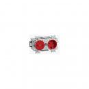 ARDEBO.de Hager GS12013020 Steckdose+Feinschutz Frontrastend, rot