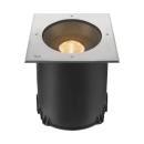ARDEBO.de SLV DASAR 2.0 XL Outdoor Bodeneinbauleuchte, LED, eckig, 24°, 3000K, DALI, edelstahl (1007242)
