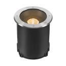 ARDEBO.de SLV DASAR 2.0 XL Outdoor Bodeneinbauleuchte, LED, rund, 24°, 3000K, DALI, edelstahl (1007241)