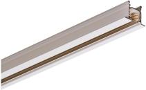 ARDEBO.de SLV EUTRAC 3Phasen-Einbauschiene, Hochvoltschiene, weiß, 3m (1001532)