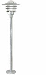 ARDEBO.de Nordlux Agger Pollerleuchte, E27, IP54, 60W, verzinkt (74528031)
