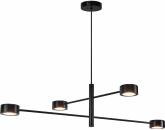 ARDEBO.de Nordlux Clyde Pendelleuchte, 16W, 350lm, 2700K, schwarz (2010803003)