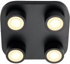 ARDEBO.de Nordlux Clyde 4-Spot Deckenleuchte, 14W, 2700K, schwarz (2412256003)