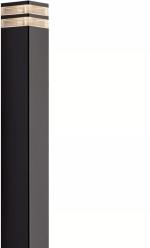 ARDEBO.de Nordlux Elm Pollerleuchte, E27, 20W, schwarz (45348003)