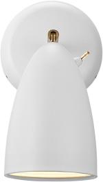 ARDEBO.de Nordlux Nexus 2 Wandleuchte, GU10, IP20, weiß/telegrau (2020601001)