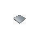 ARDEBO.de Hager VDQ12057011 Verschlussdeckel Q12 244x244mm für 5mm Bodenbelag aus Polyamid eisengrau
