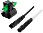ARDEBO.de Metz Connect OpDAT FASTTM Hybrid Steckerbausatz LC APC OS2 VPE= 10 Stück für Kabel Ø 2,0 + 3,0 mm (1509QKJA0010-E)