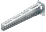 ARDEBO.de Niedax KTA 200 E3 Hängestiel- und Wandausleger, 55x210 mm, 2,5 kN, Edelstahl, gebeizt