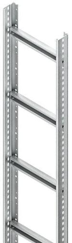 ARDEBO.de Niedax STM 60.403/3 Steigetrasse, 60x400x3000 mm, Sprossenabstand 300 mm, 1,75 kN, t=2 mm, Stahl, bandverzinkt
