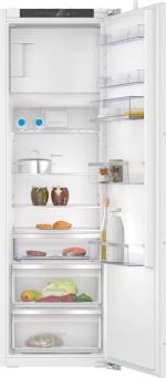 ARDEBO.de Neff KI2823DD0 N 70 Einbaukühlschrank, Nischenhöhe 177,5 cm, 280 L, mit Gefrierfach, Festtürtechnik, Super Cooling, Vario Zone, weiß